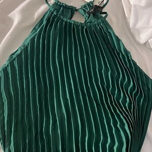 Banana Republic Elegant Green Maxi Dress
